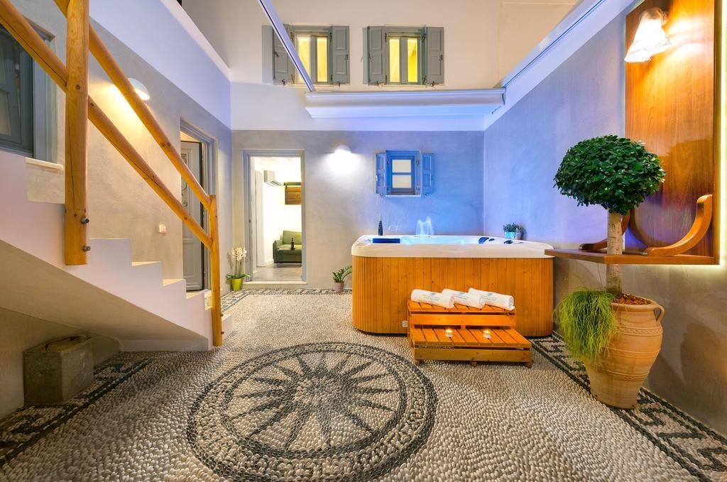Lindos Shore Summer House With Jacuzzi And Sea View !!! Bagian luar foto